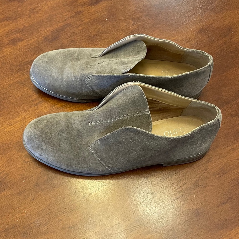 Franco Sarto Women's Leather LowAnkle Boots, Size 10, Taupe